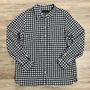 FINAL SALE Banana Republic 100% Cotton Plaid Flannel Button Down Shirt